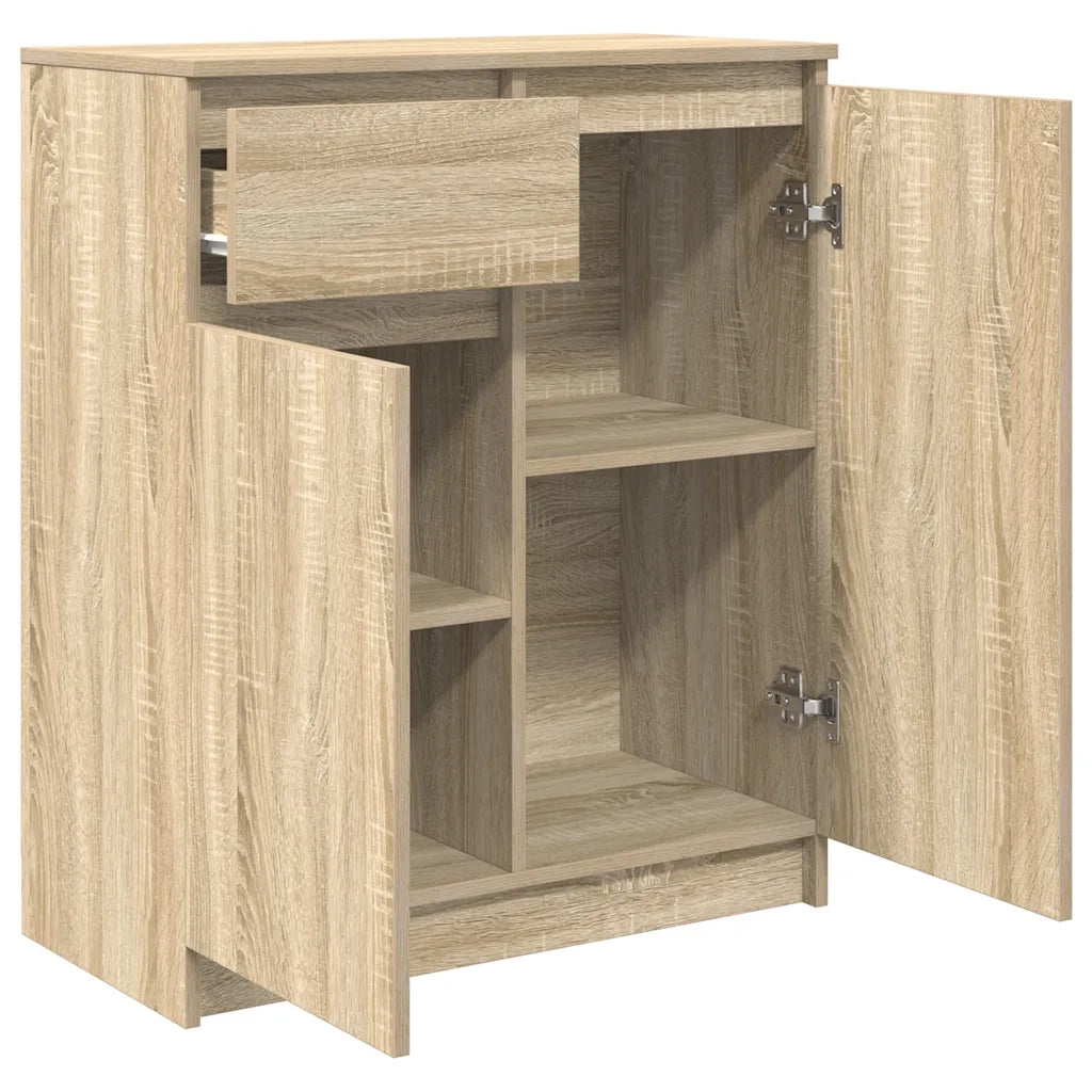 Credenza con Cassetto Rovere Sonoma 71x35x84 cm in Truciolato 861591