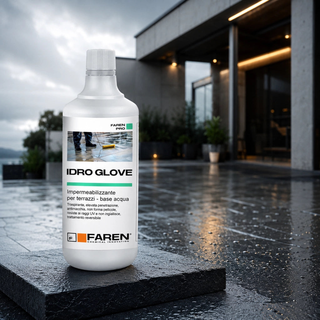 Faren idro glove impermeabilizzante anti-sfarinamento per terrazzi *** formato 500 ml, confezione 1