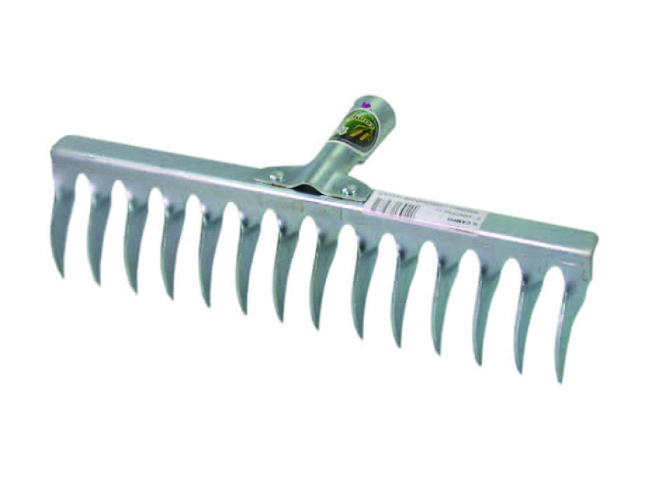 RASTRELLO SARCHIATORE PESANTE- - 16 denti - 2 pezzi IL CAMPO