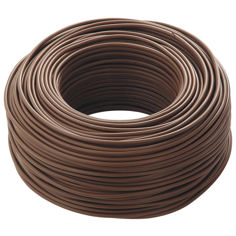 Cavo elettrico marrone multipolare in pvc fs18or18 - 1mt, scegli se  3x1-5mq