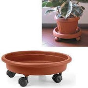 SOTTOVASO CON RUOTE Ø 36 cm