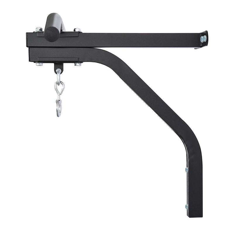 Supporto da parete per sacco da boxe, staffa per sacco da boxe/sacco di sabbia, capacit¨¤ di carico, acciaio, nero, 93 x 47 x 51 cm