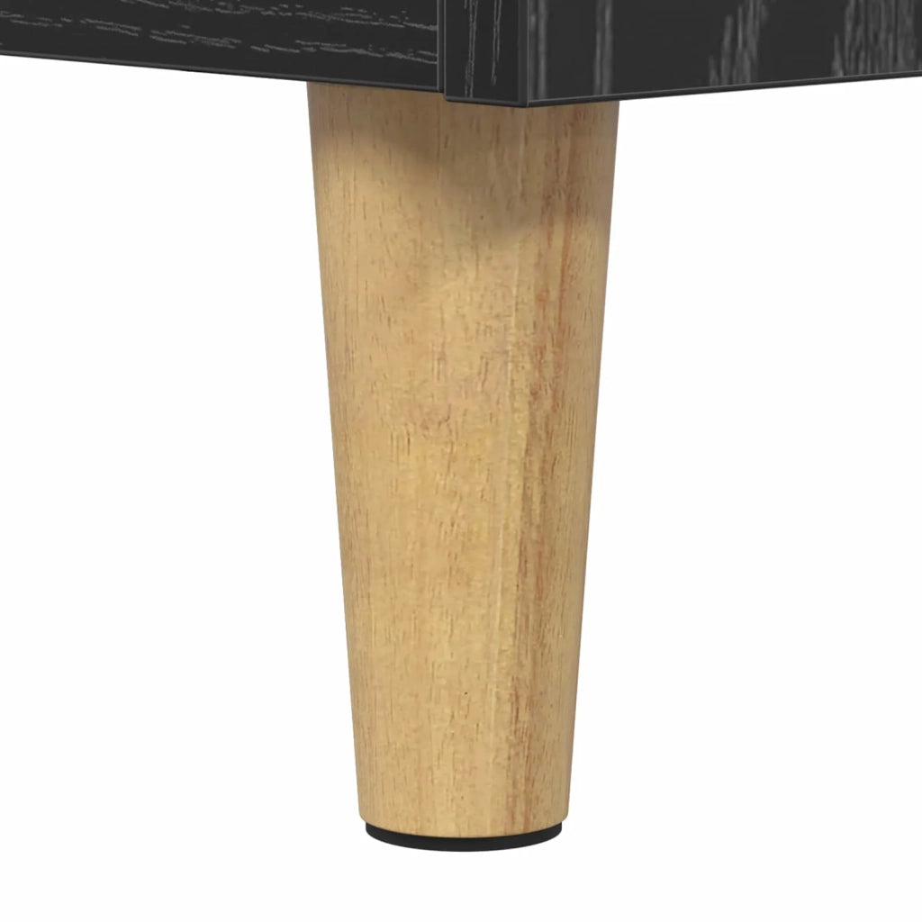 Credenza Rovere Nero 69,5 x 32,5 x 90 cm Legno multistrato 880703