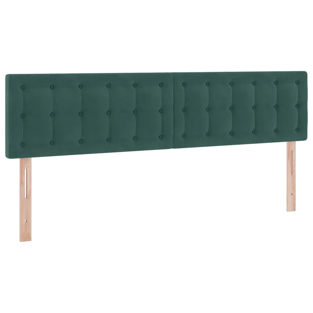 Letto con Contenitore con materasso Verde Scuro 100 x 200 cm 3371006