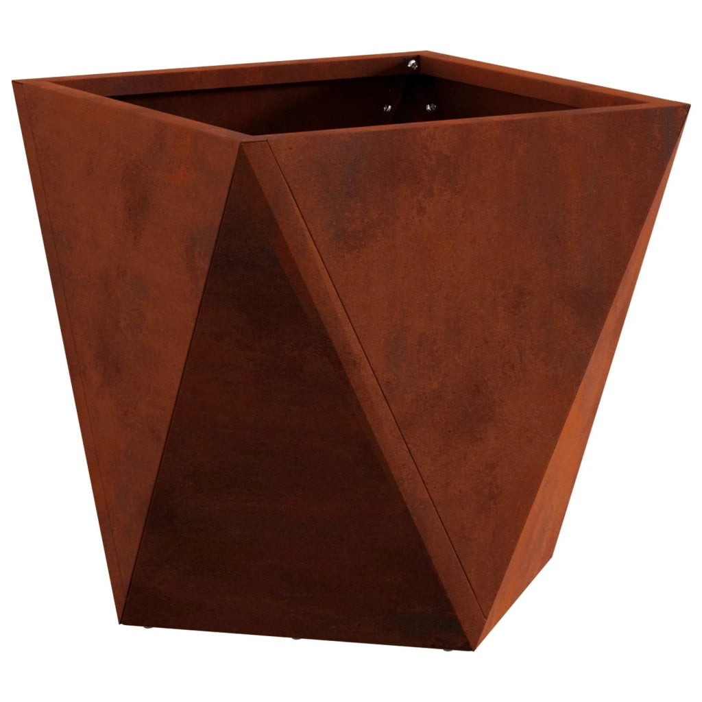 Fioriera Ruggine 30 x 30 x 30 cm 883820