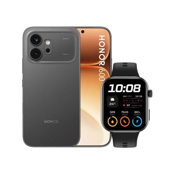 Smartphone honor bndh600b2ib512 600 bundle choice watch 2i black