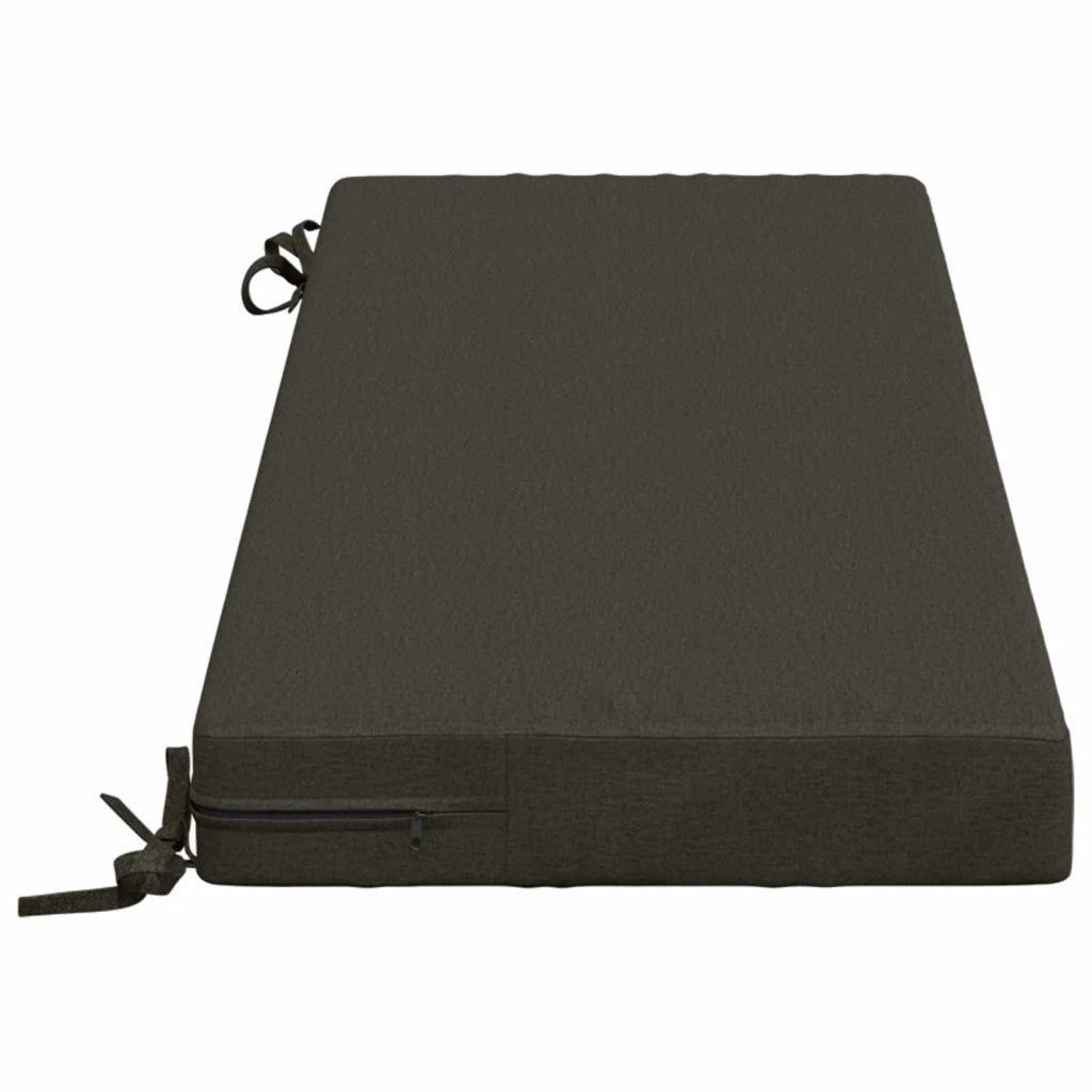 Cuscino per panchina SOEST 100% Poliestere Antracite 949736