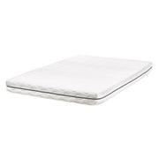 Materasso in Memory Foam bianco con tessuto grigio EU misura singola 140 x 200 cm Medio