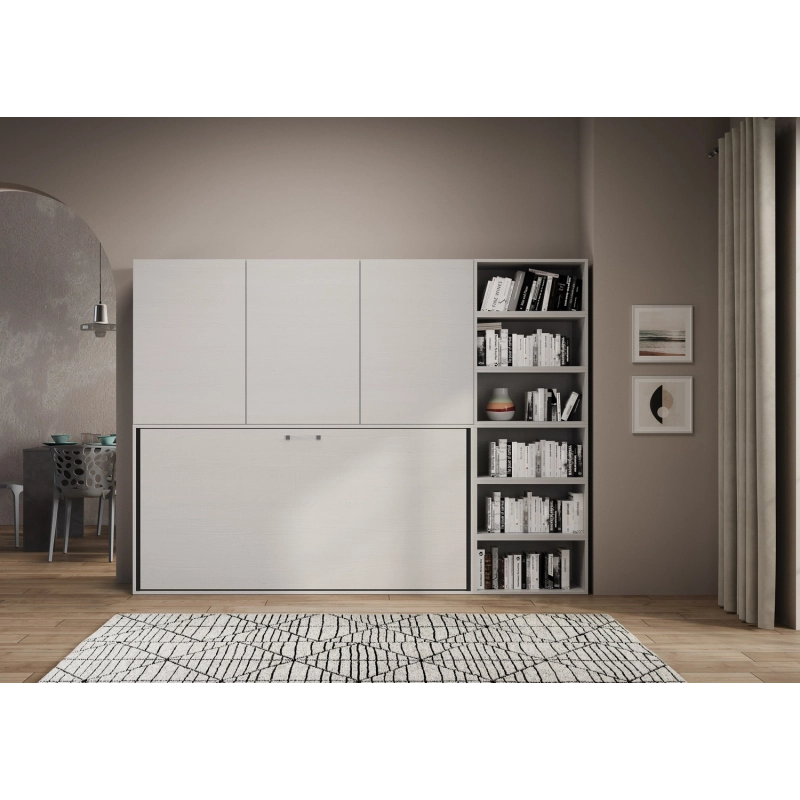 Letto a scomparsa singolo orizzontale Kando composizioni - G,Si