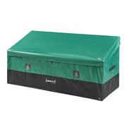 Contenitore da giardino per esterni 560 litri 155 x 64 cm verde/nero 03_0009012