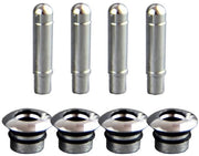 Pomello Porta - 8 Pezzi - Knob per Porta - Lega di Alluminio - Compatibile con Chevrolet Cruze/Malibu - Forma di Adattamento Perfetta - Materiale di Alta Qualità - Knob per Porta