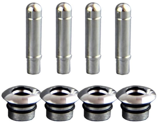 Pomello Porta - 8 Pezzi - Knob per Porta - Lega di Alluminio - Compatibile con Chevrolet Cruze/Malibu - Forma di Adattamento Perfetta - Materiale di Alta Qualità - Knob per Porta