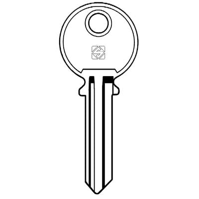 CHIAVE PIATTA GLOBE GL10 SILCA - ACCIAIO NICHELATO- 5 pezzi