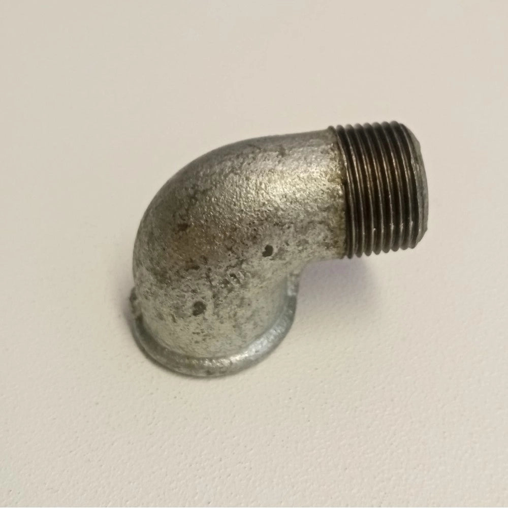 Raccordo mf 2'' gomito zincato curva di ghisa malleabile