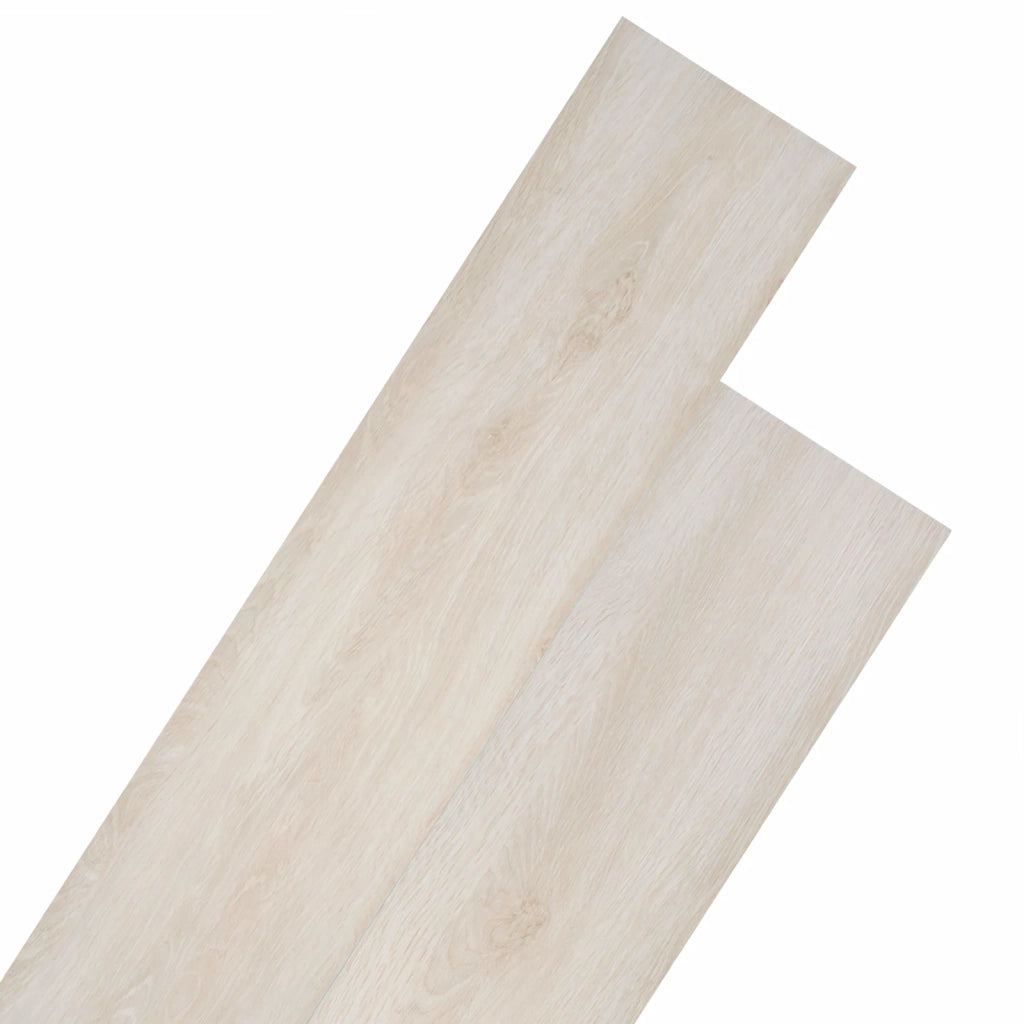 Tavole per Pavimenti 18 pcs Bianco 5,26 m² PVC 42046248