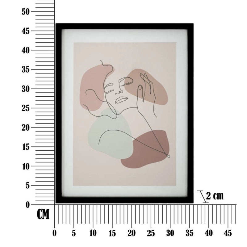 Stampa Con Cornice Face -a- cm 35x2x47