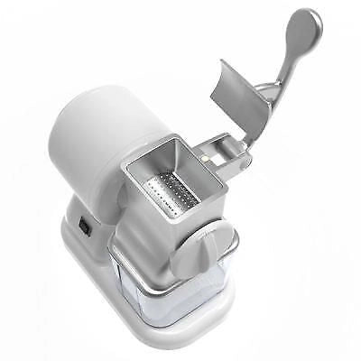 RGV ROBUSTA JUNIOR Grattugia elettrica a rullo 150 W rullo acciaio inox contenitore salvafreschezza lavastoviglie colore Bianco