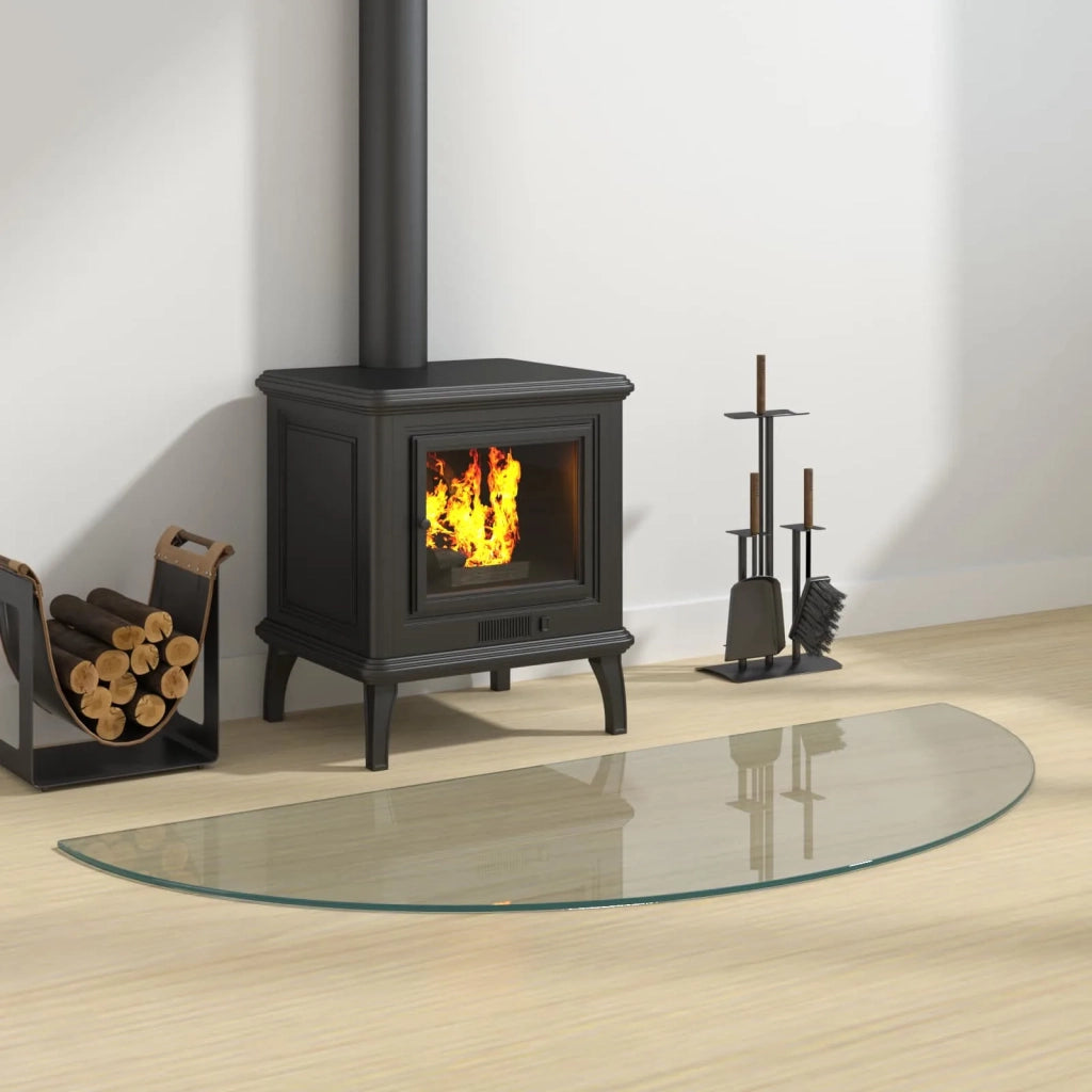 Piastra in vetro per camino Trasparente 1200 x 500 mm Vetro CFW9556335
