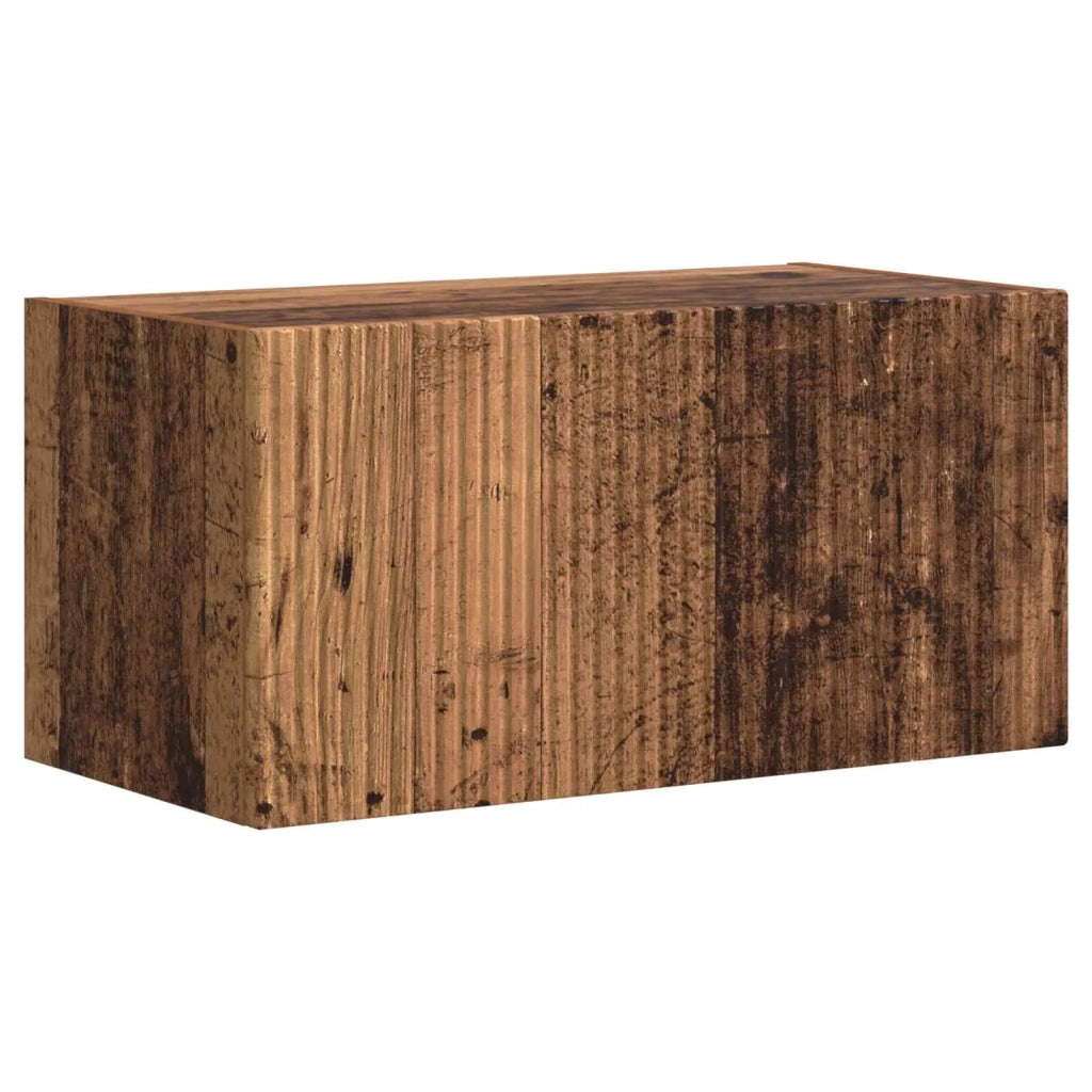 Set mobile TV 5 pz-Credenza per TV Legno vecchio Legno multistrato 335670