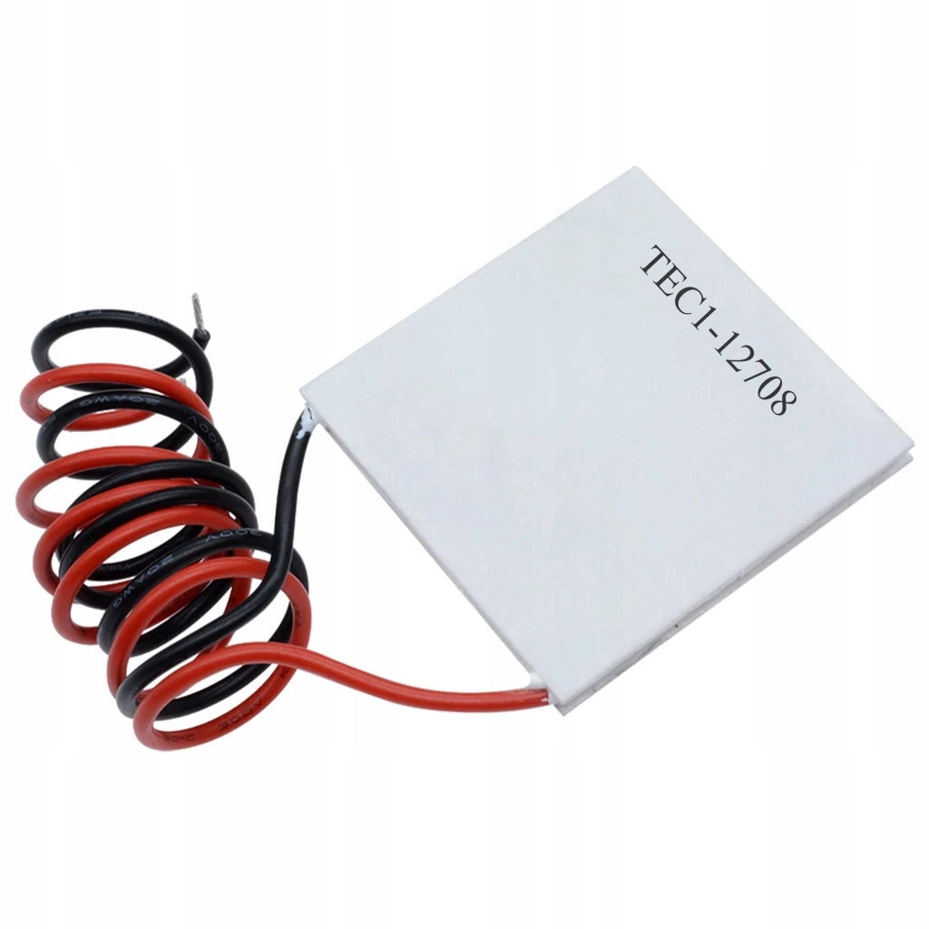 Ogniwo Peltiera TEC1-12708 – Raffreddamento e Riscaldamento | 80W, 40x40mm, 12V | Per Frigoriferi Portatili, Elettronica