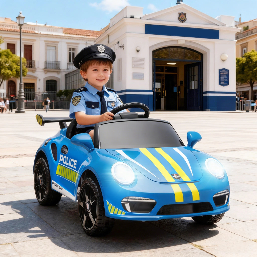 Coche Elettrico Bambini con Telecomando ¨C zephmum ¨C Blu