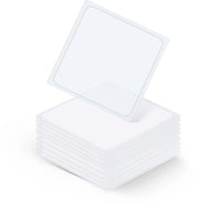 Pacchetto con 10 pattini antiscivolo, pattini antiscivolo trasparenti multifunzionali per l'auto, pattini di gomma siliconica riutilizzabili, tappetino antiscivolo lavabile per il cruscotto, supporto per cellulare, protezione contro le abrasioni.