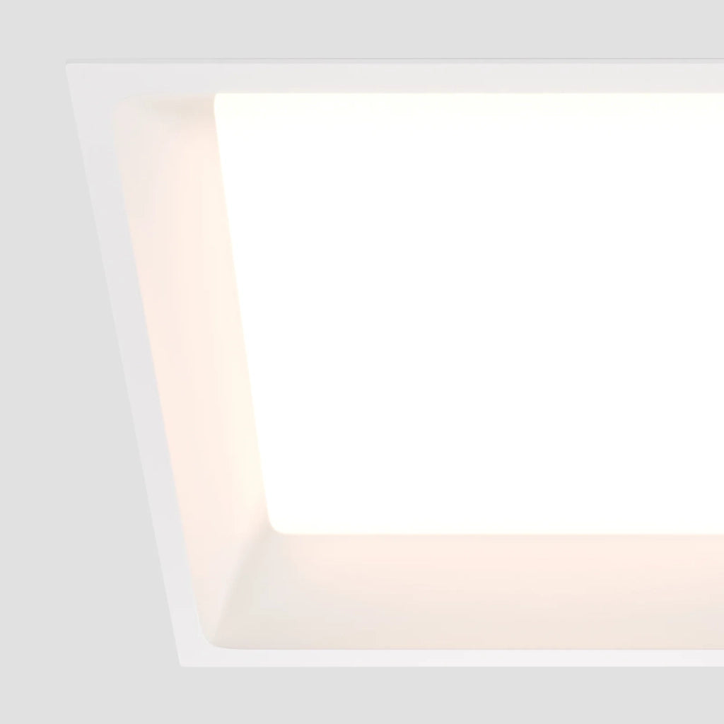 Maytoni Lampada da Incasso Okno 1 luce LED integrato bianco metallo