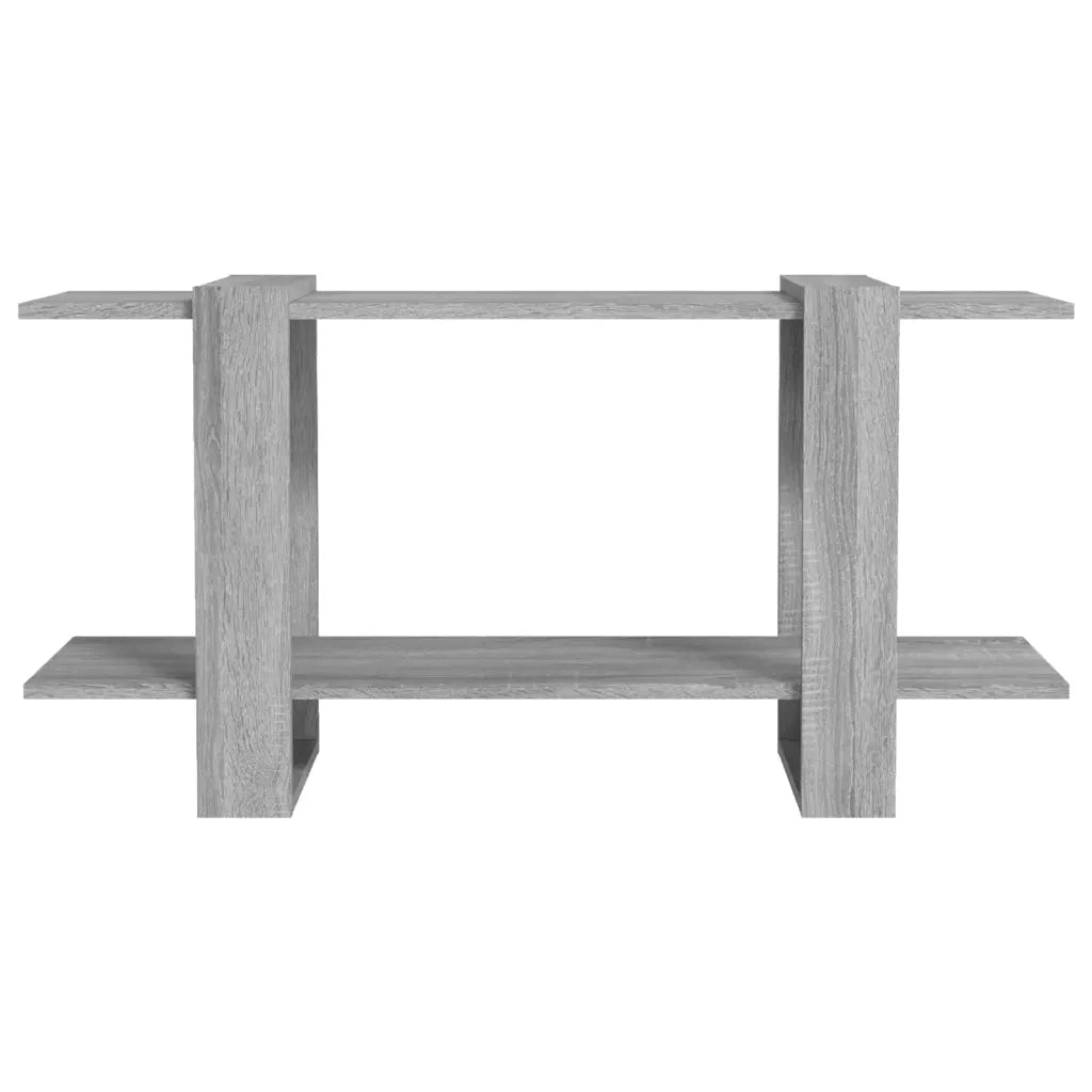 Libreria Grigio Marrone 100x30x51 cm in Legno Multistrato 813570