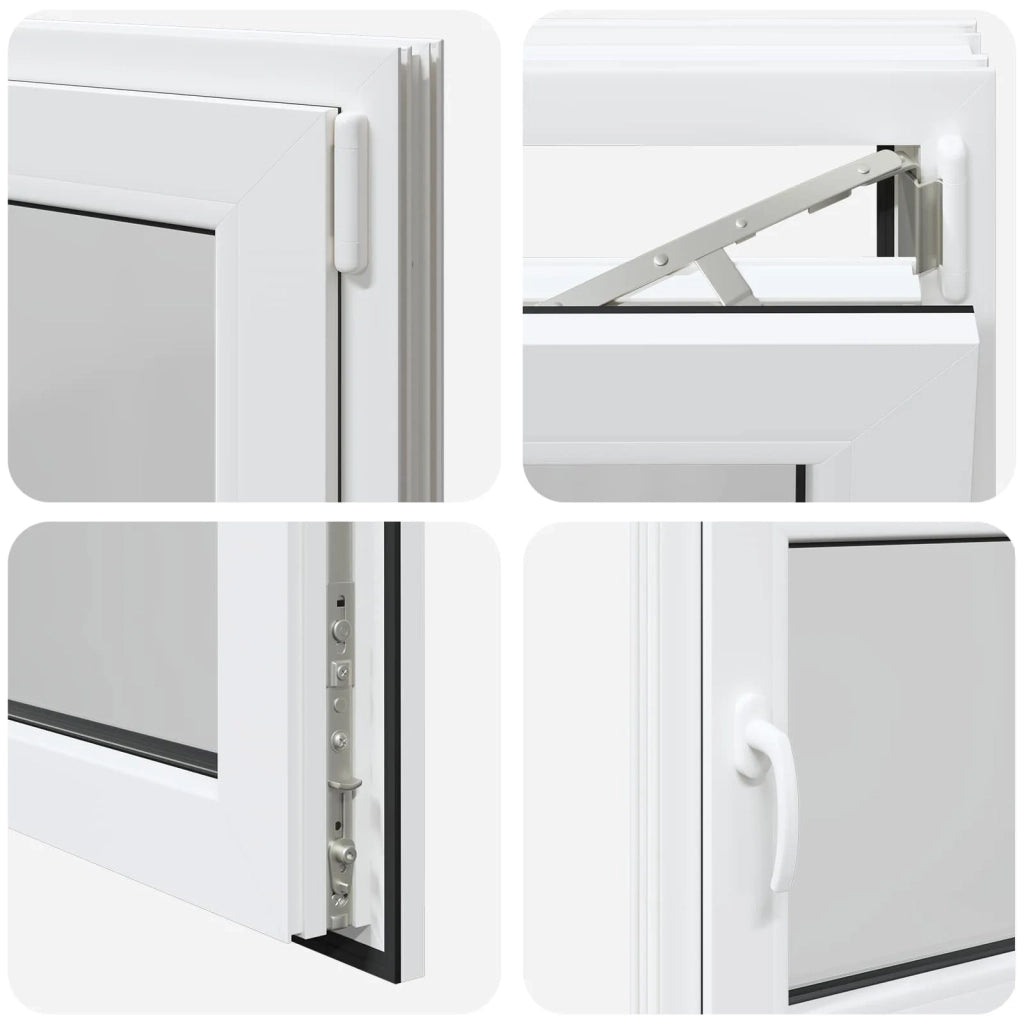 Finestra per Soffitta RISOR 80 x 55 cm PVC e Vetro 42047846