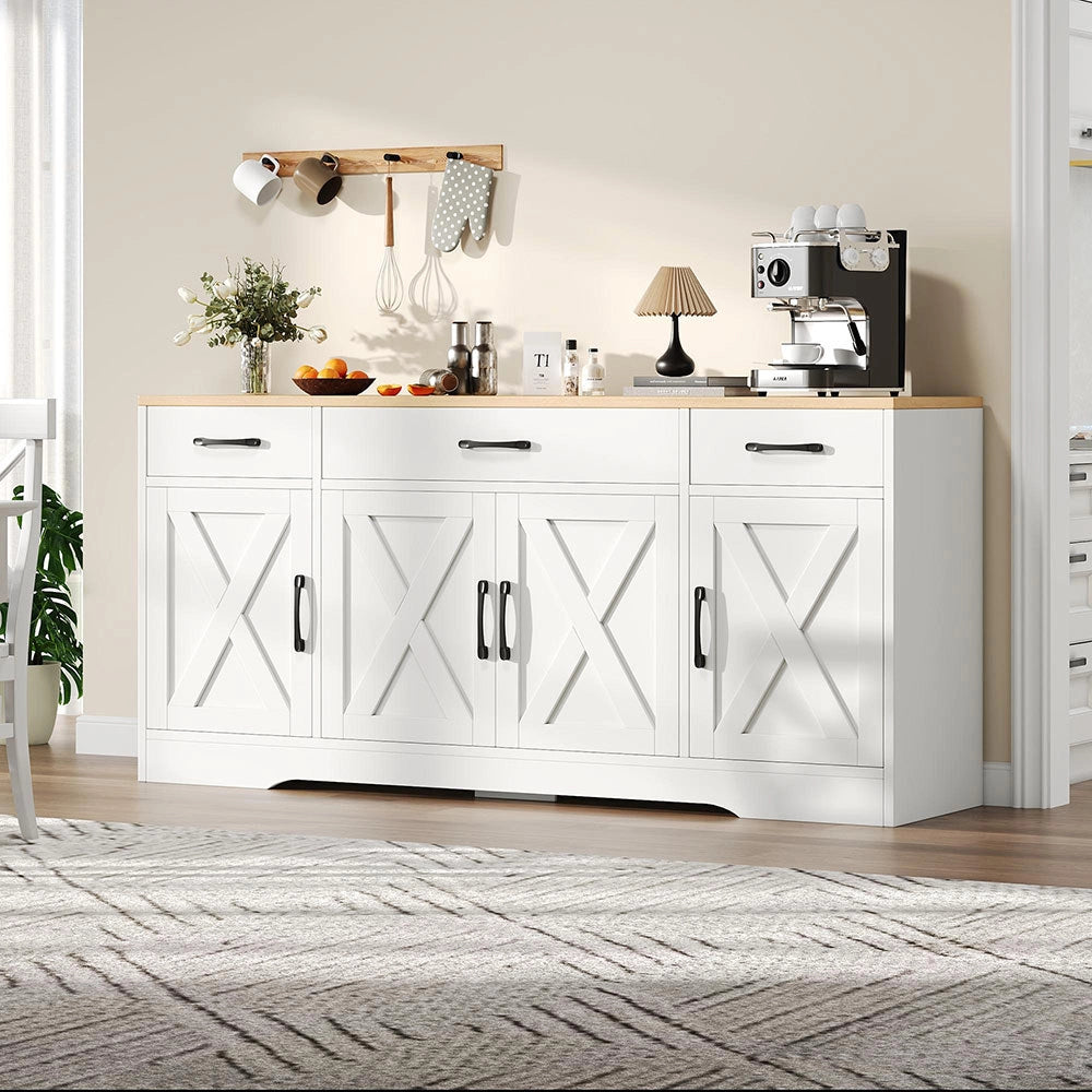 Buffet - Xylo - bianco legno multifunzione moderno