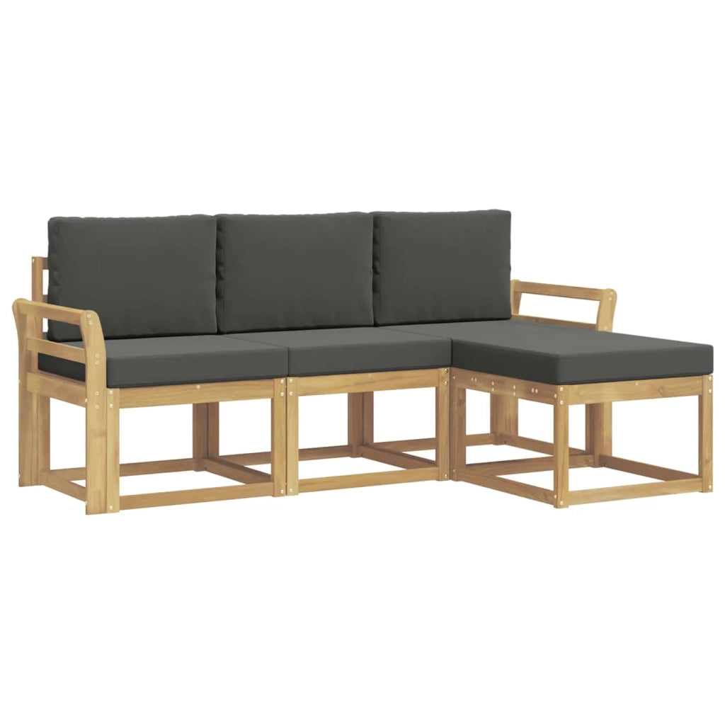 Set di divani da esterno 4 pcs 3387456