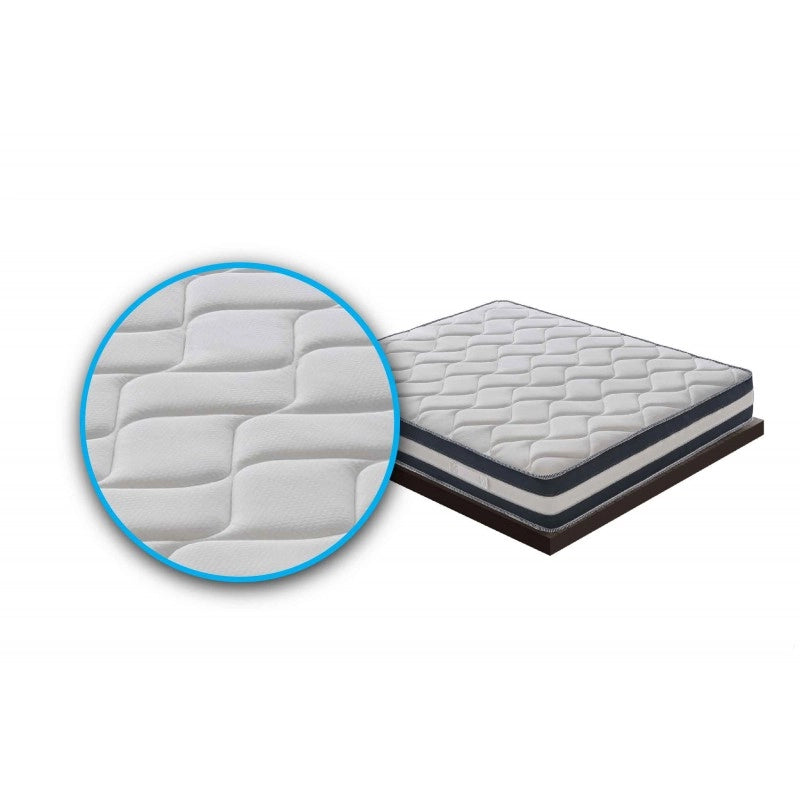 Materasso “Erik” non sfoderabile in memory foam e gel rinfrescante - 80x200