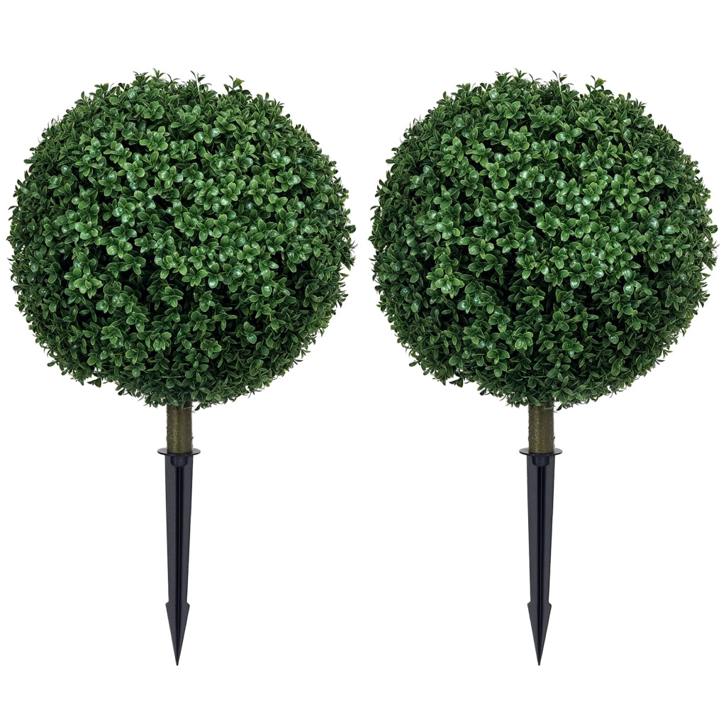 Buxus Artificiale Set 2 Pezzi ¨C zephmum ¨C 70 cm Verde