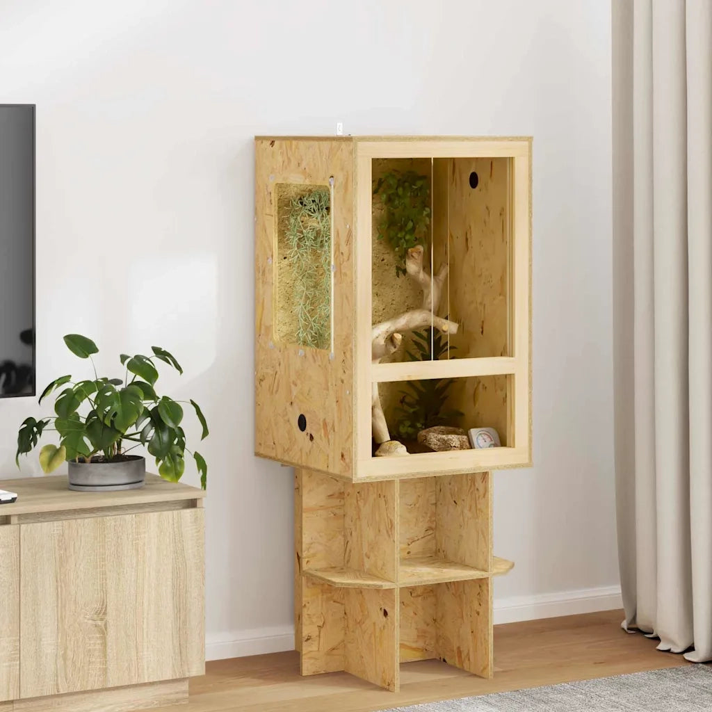Terrario Marrone 50 x 50 x 80 cm OSB 876733