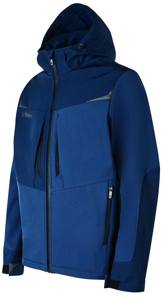 U-Power GIUBBINO SOFTSHELL VERVE Col. Blu  Mis.  XL