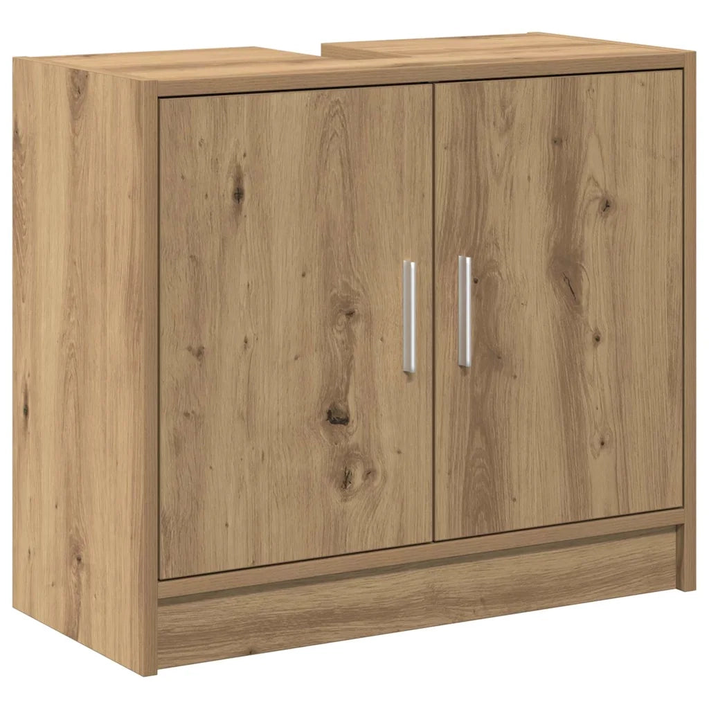 Mobile da Bagno con porta Rovere artigianale 63 x 29 x 55 cm 869207