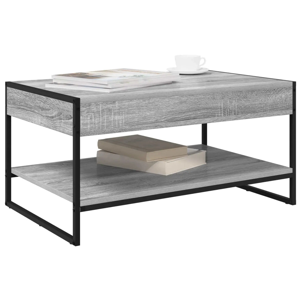 Tavolino da salotto | Tavolino da caff¨¨ | Tavolino da Soggiorno Grigio Sonoma 80 x 50 x 40 cm