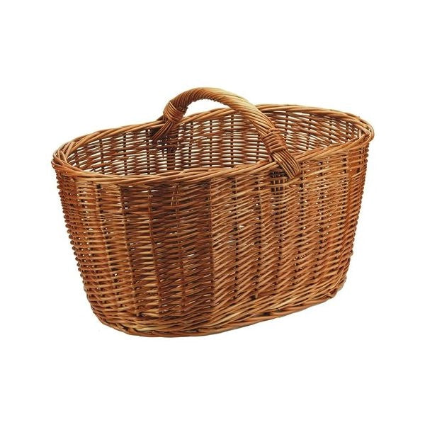 Cesto legna biacchi c1550120 garden friend marrone naturale