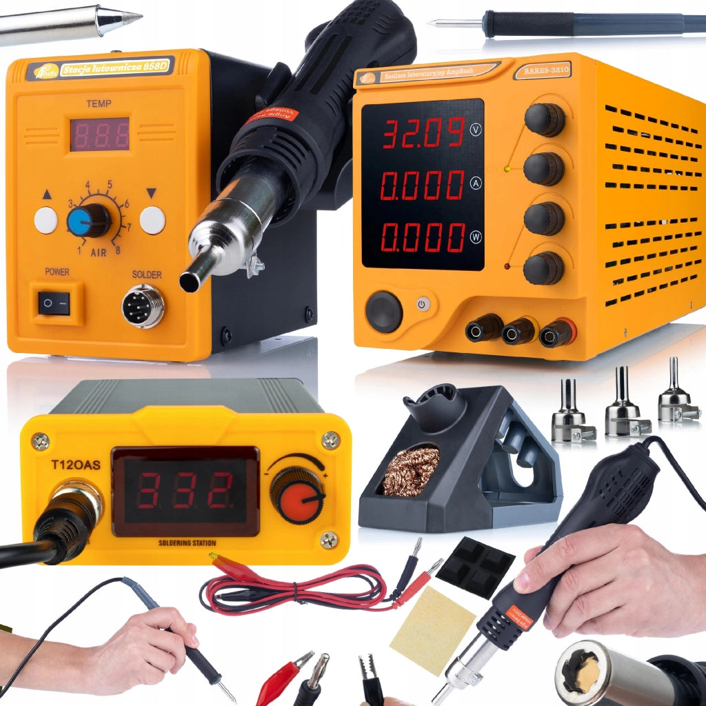Set di Strumenti per Elettronica Rosfix ProTech Trio v1 – Precisione e Efficienza