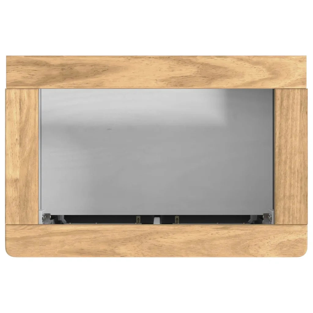 Armadio per Lavabo da Bagno FLORO Bianco 60 x 40 x 80 cm 42011242
