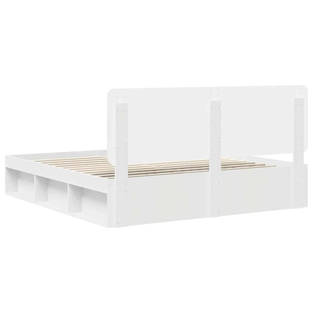Struttura del letto Bianco 180 x 200 cm Pino massello 3412452