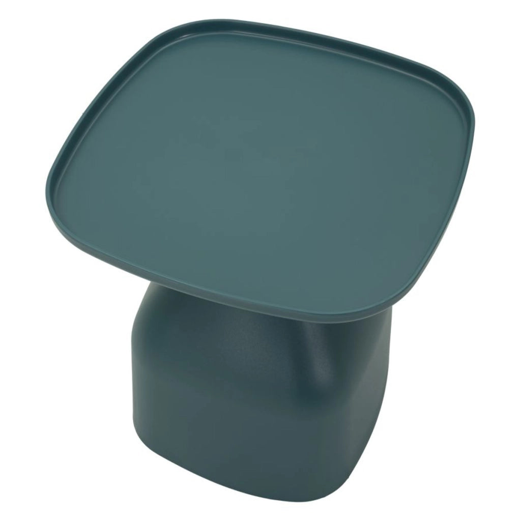 Tavolino VKH705, Blu, Plastica, 50x48x48 cm