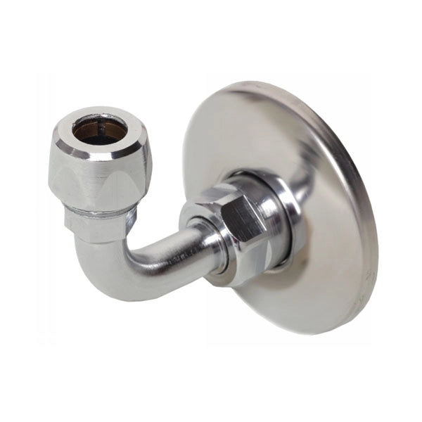 Curva sottolavabo GIREVOLE 90  n 2 pezzi curvetta rigida 1/2 M bicono bremboflex