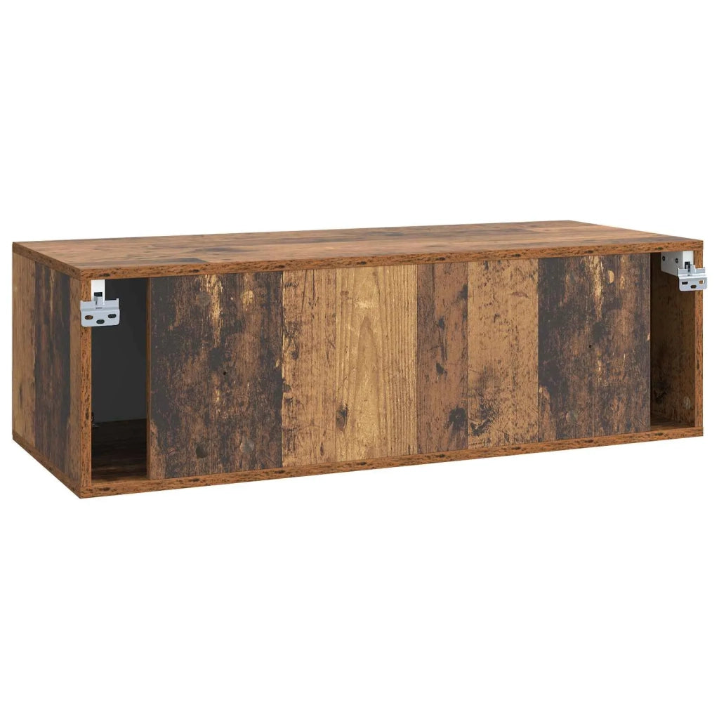 Mobile TV da Muro | Armadietto TV | Mobile Porta TV Legno antico 98 x 41 x 30 cm