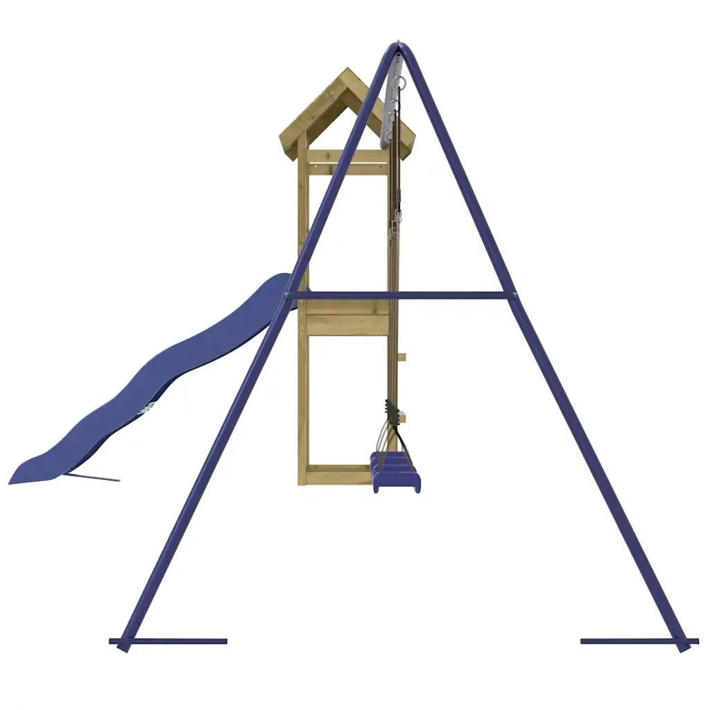 Set da Gioco da Esterno in Legno di Pino Impregnato CFW4865593