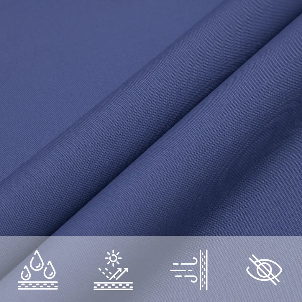 Vela Ombreggiante-Parasole a vela Oxford Rettangolare 3,5x4,5 m Blu