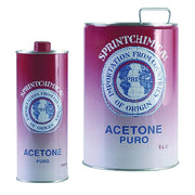 ACETONE PURO Lt. 1- 12 pezzi  - SPRINTCHIMICA