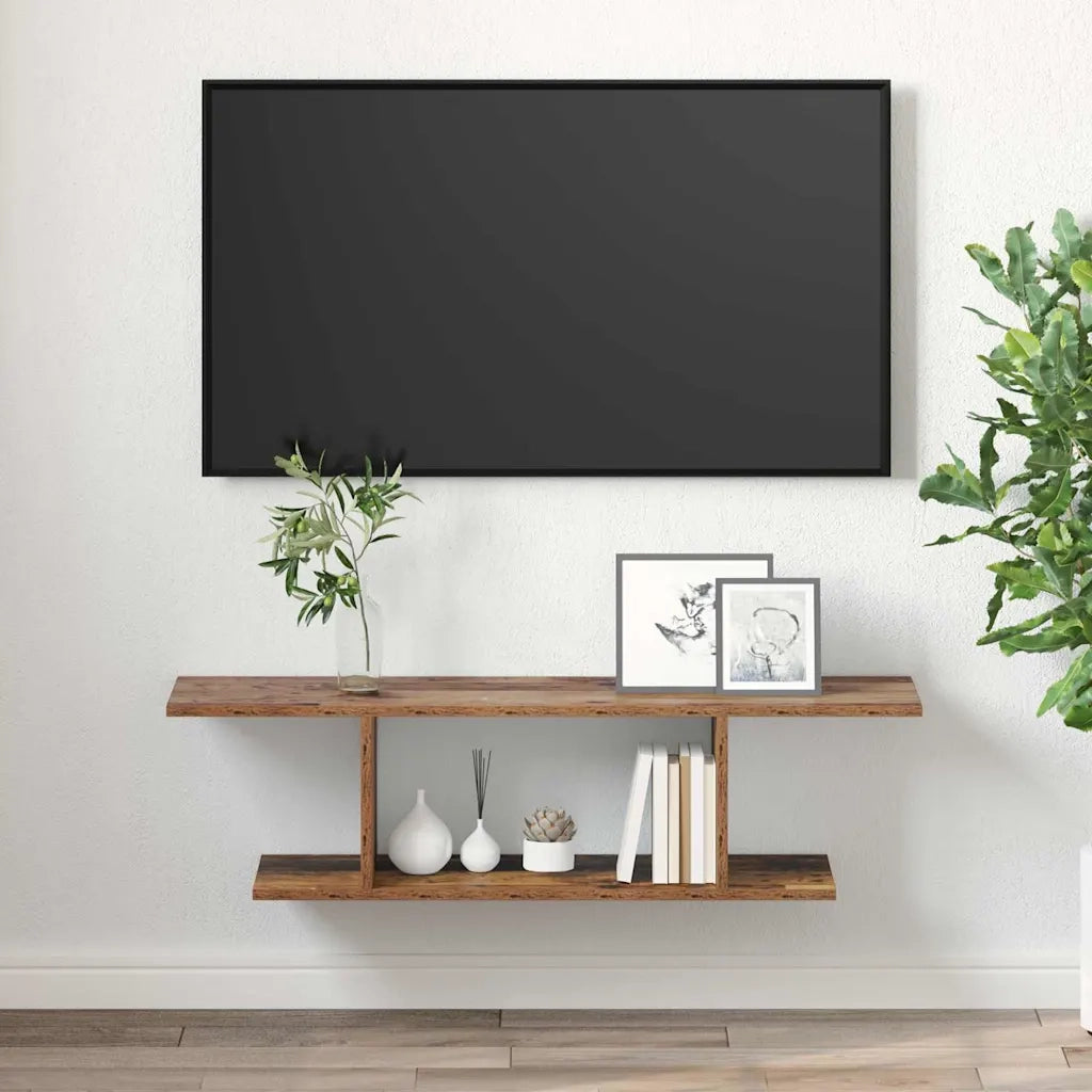 Set mobile TV Marrone 103 x 30 x 26,5 cm Legno multistrato 875173