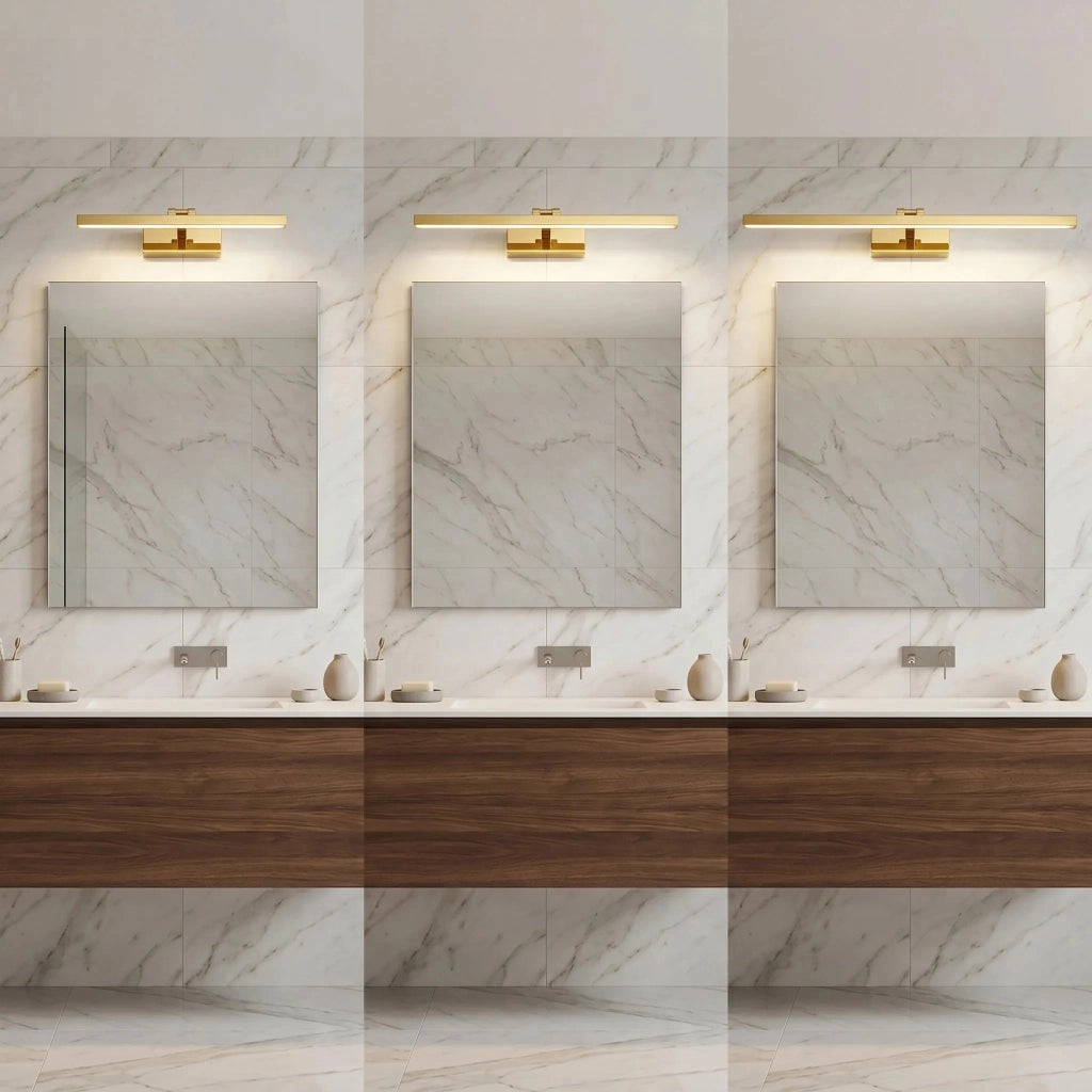 Applique Da Bagno Led APP1860-1W 40cm Gold