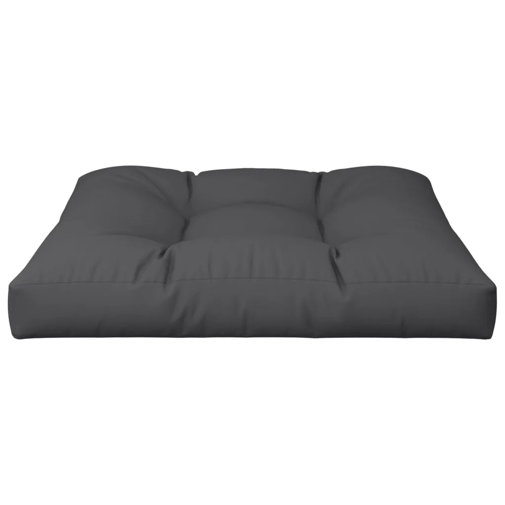 Cuscino per Pallet Nero 70x70x12 cm in Tessuto 360476